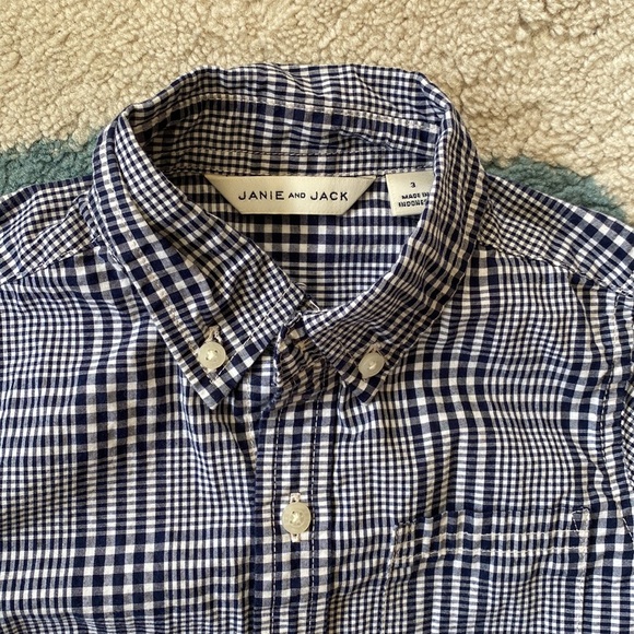 Janie and Jack Button-Down Shirt - Picture 2 of 3